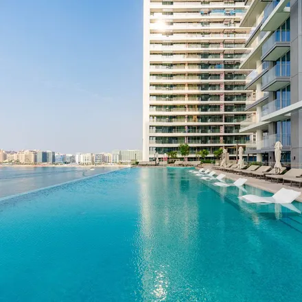 Rent this 1 bed apartment on Beach Isle at Emaar Beachfront Tower 1 in Palm Jumeirah Broadwalk, Palm Jumeirah