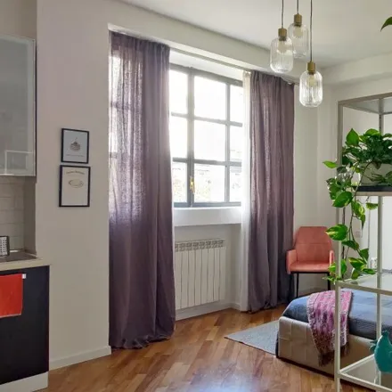 Rent this studio apartment on Scuola primaria Console Marcello in Via Paolo Mantegazza, 20156 Milan MI