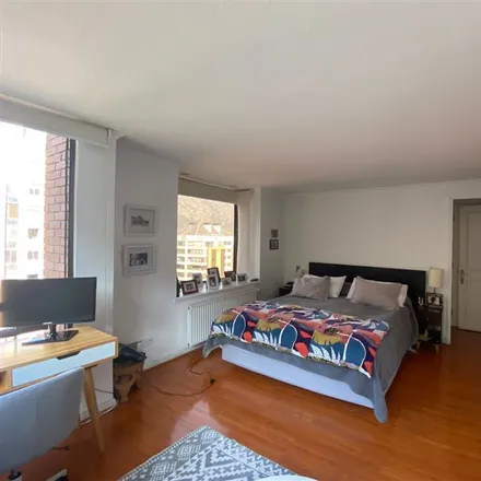 Rent this 3 bed apartment on Condominio Bosques de la Piramide in 858 0670 Provincia de Santiago, Chile