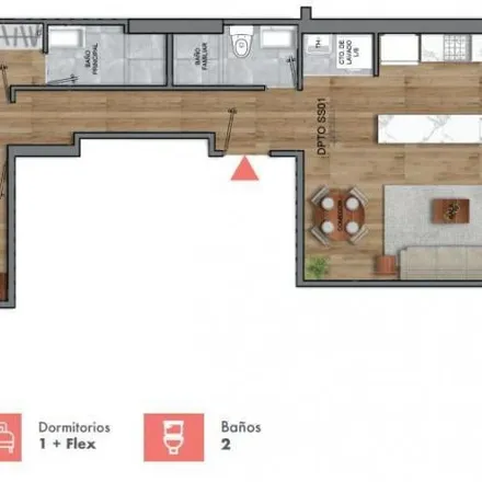 Buy this 2 bed apartment on Calle Roma 190 in Miraflores, Lima Metropolitan Area 15074