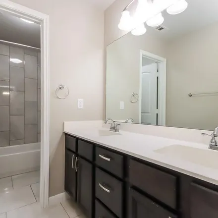 Rent this 3 bed apartment on 15126 Rainy Morning Drive in Harris County, TX 77346