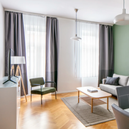 Rent this 2 bed apartment on Lassallestraße 25 in 1020 Vienna, Austria