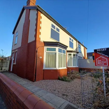 Rent this 3 bed house on Vernon Avenue in Blackpool, FY3 9JE