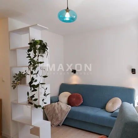 Rent this 1 bed apartment on Mrówcza 37F in 04-857 Warsaw, Poland