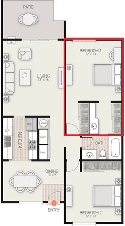Image 1 - 3901 Parkview Lane, Irvine, CA 92612, USA - Apartment for rent