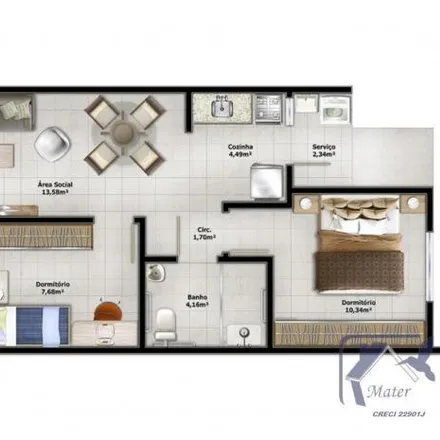 Buy this 2 bed house on Avenida Frederico Augusto Ritter 5255 in Sítio Túnel Verde, Cachoeirinha - RS
