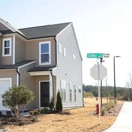Rent this 3 bed townhouse on Scripps Way in Durham, NC 27709