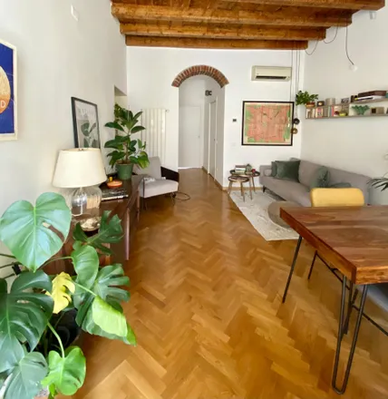 Rent this 1 bed apartment on The Tattoo Shop Milano in Via Evangelista Torricelli, 19