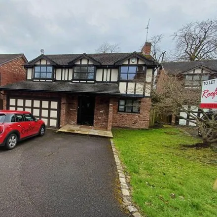Rent this 4 bed house on 12 Westminster Drive in Wilmslow, SK9 1QZ