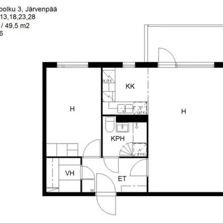 Image 2 - Jampankaari 9, 04440 Järvenpää, Finland - Apartment for rent