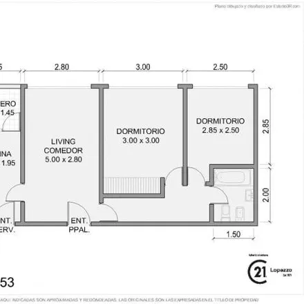 Buy this 2 bed apartment on Calle 53 in Partido de La Plata, B1894 AAR Villa Elisa