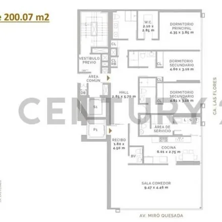 Buy this 3 bed apartment on Aurelio Miró Quesada Avenue in San Isidro, Lima Metropolitan Area 15027