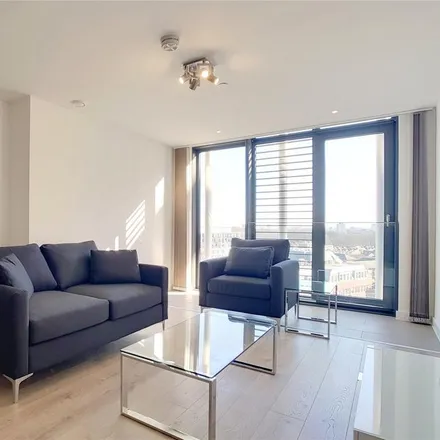 Rent this 1 bed apartment on Stratosphere Tower in 55 Great Eastern Road, London