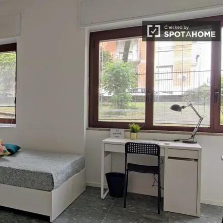 Rent this 9 bed room on Via Monte San Genesio 27/7 in 20158 Milan MI, Italy