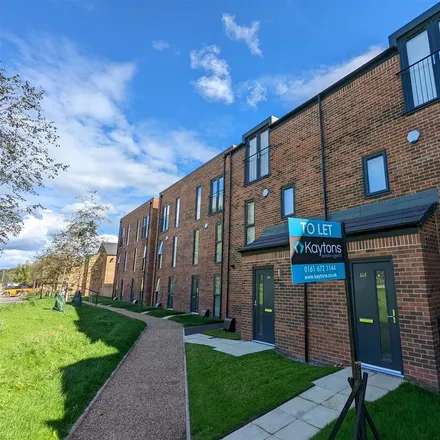 Rent this 3 bed townhouse on Ribot Walk in Salford, M6 6ED