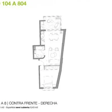 Buy this 1 bed apartment on Conde 2897 in Coghlan, C1430 FED Buenos Aires