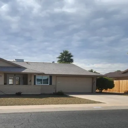 Buy this 2 bed house on 10944 West Saratoga Circle South in Sun City CDP, AZ 85351