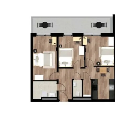 Image 6 - Smart Quadrat, Waagner-Biro-Straße, 8020 Graz, Austria - Room for rent