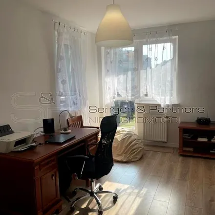 Rent this 1 bed apartment on Os. Sobieskiego in Tadeusza Szeligowskiego, 60-690 Poznan