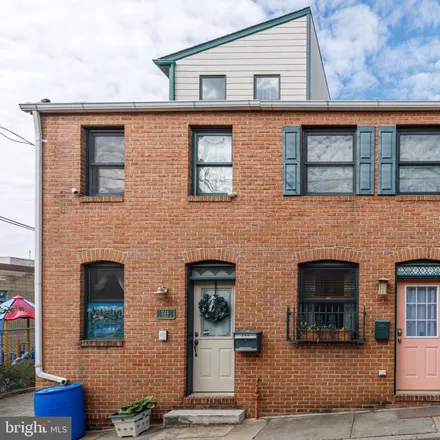 Buy this 2 bed townhouse on 220 South Chapel Street in Baltimore, MD 21231