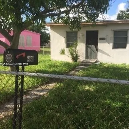 Rent this 2 bed house on 2151 Wilmington Street in Mitchell Lake Estates, Opa-locka
