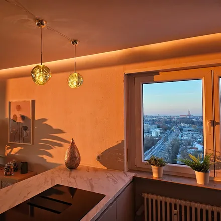 Rent this 3 bed apartment on Haunstetter Straße in 86161 Augsburg, Germany