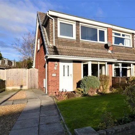 Rent this 3 bed duplex on Fairhurst Drive in Parbold, WN8 7PB