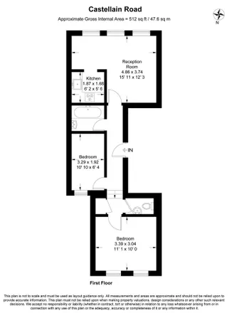 Image 2 - 56 Castellain Road, London, W9 1HB, United Kingdom - Apartment for rent