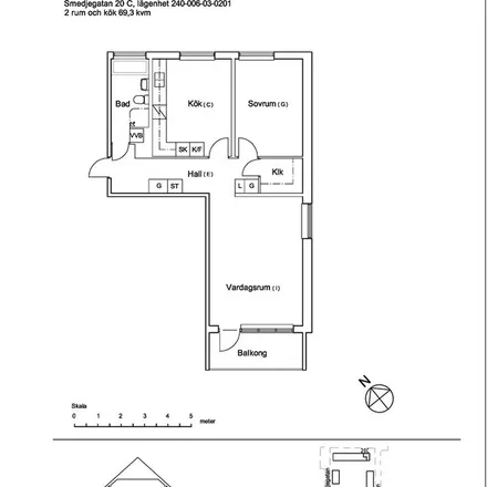 Image 3 - Smedjegatan 20C, 302 69 Halmstad, Sweden - Apartment for rent