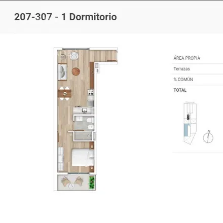 Buy this studio apartment on Echevarriarza 3478 in 11300 Montevideo, Uruguay