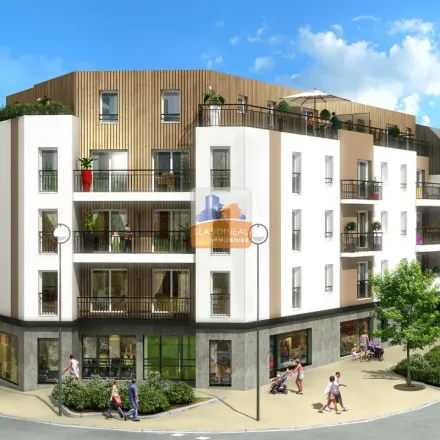 Rent this 2 bed apartment on 42 Rue du Jaunais in 44400 Rezé, France