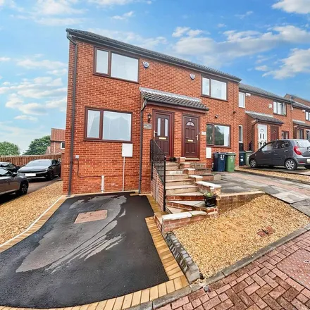 Rent this 2 bed townhouse on Byron Court in Swalwell, NE16 3JU