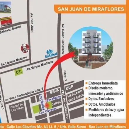 Buy this 1 bed apartment on Las Asambleas de Dios in Luz y Esperanza, Calle Los Eucaliptos