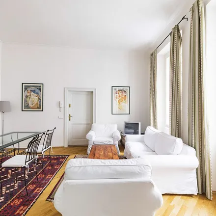 Rent this 3 bed apartment on Lobkovická zahrada in Vlašská, 118 00 Prague
