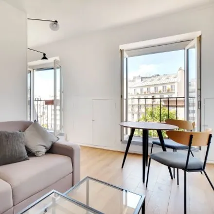Rent this studio apartment on 6 Place de Clichy in 75009 Paris, France