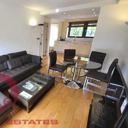 Rent this 3 bed apartment on Fat Face Burgers in 132 Drummond Street, London