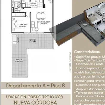 Buy this 2 bed apartment on Obispo Trejo y Sanabria 1278 in Nueva Córdoba, Cordoba