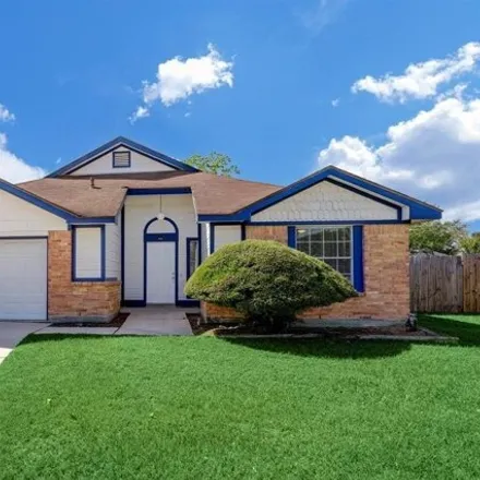 Rent this 3 bed house on 13799 Sablechase Court in Harris County, TX 77014