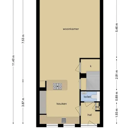 Image 4 - Prins Hendrikkade 163, 2225 JT Katwijk, Netherlands - Apartment for rent