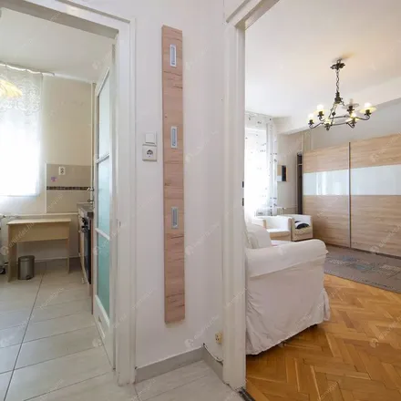 Rent this 1 bed apartment on Pappas Auto in Budapest, Kárpát utca