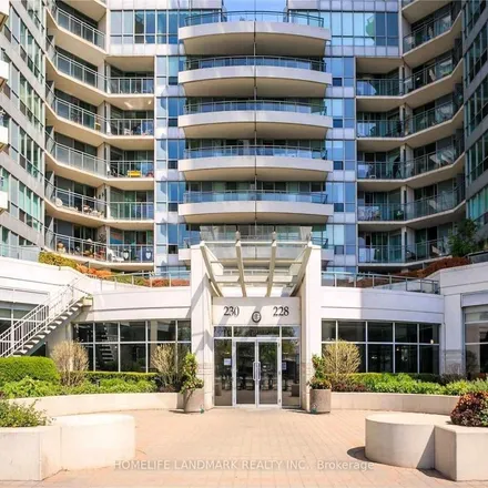 Rent this 1 bed apartment on Riviera Condos in 228-230 Queens Quay West, Old Toronto