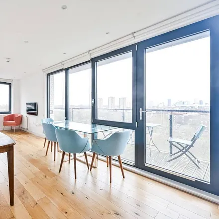 Rent this 2 bed apartment on Regalia Point in 30 Palmers Road, London