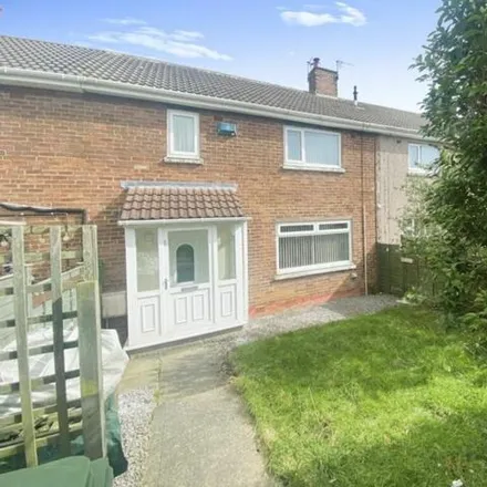 Rent this 3 bed townhouse on Neville Road in Peterlee, SR8 2AG