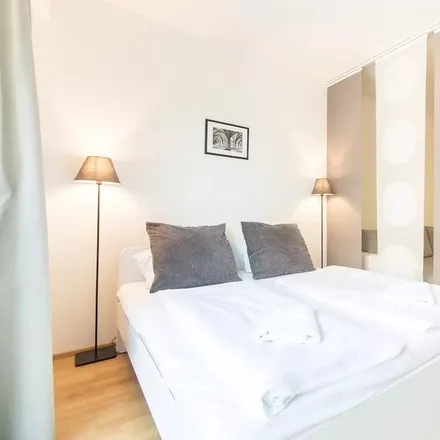 Rent this 1 bed apartment on Residence Garden Towers in Olšanská, 130 00 Prague