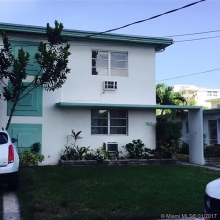 Rent this 2 bed apartment on 7821 Byron Avenue in Miami Beach, FL 33141