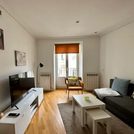 Rent this 3 bed apartment on Hotel Soho Boutique Opera in Calle de las Veneras, 28013 Madrid