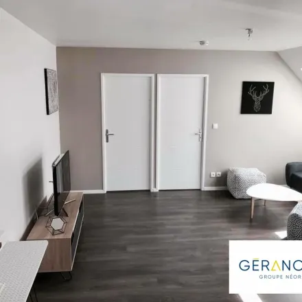 Rent this 1 bed apartment on 17 Place Jean Jaurès in 76380 Canteleu, France