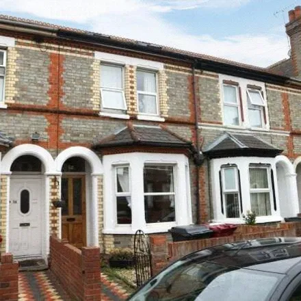 Rent this 4 bed townhouse on 38 Manchester Road in Reading, RG1 3QN