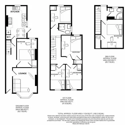 Image 7 - 16 Manston Road, Exeter, EX1 2QA, United Kingdom - Townhouse for rent