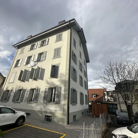 Rent this 4 bed apartment on Derrière-les-Remparts 16 in 1700 Fribourg - Freiburg, Switzerland